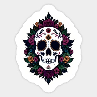 Day of the Dead Skull 07 Sticker